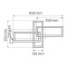 Люстра LED 24W 4000K 1200Lm 180-240V 650x350мм хром/4 CONCORDE-24