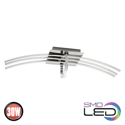 Люстра LED 30W 4000K 2059Lm 110-240V 600х180мм хром ORION