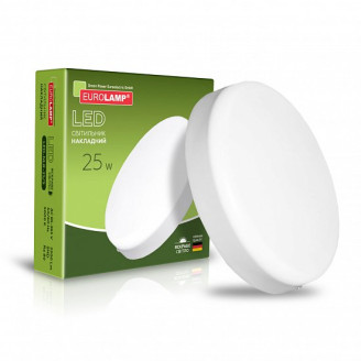 LED Світильник круглий накладний 25W-5000K EUROLAMP