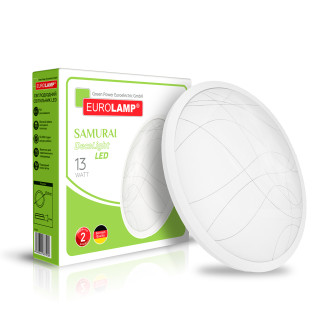 LED Світильник круглий накладний матовий Samurai 13W-4000K EUROLAMP
