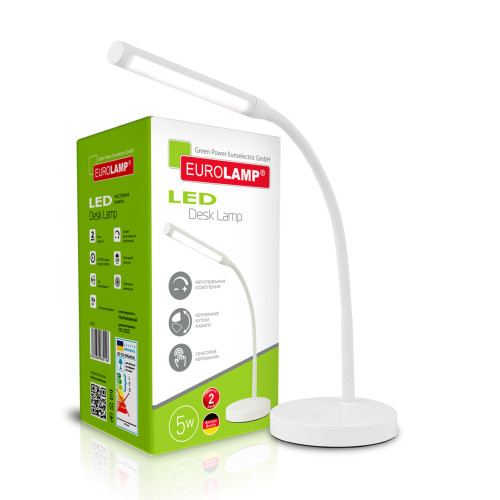 EUROLAMP LED Світильник настільний 5W 5000K білий