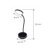 LED Світильник настільний USB+BATTERY 3W-2700-6000K EUROLAMP