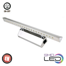 Підсвітка картин LED 4W 4200K 360Lm 100-250V 407мм. хром ALBATROS-4