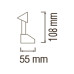 Подсветка для картин LED 6W 4200K 500Lm 100-250V 555мм хром ALBATROS-6