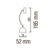 Подсветка для картин LED 6W 4200K 500Lm 100-250V 505мм хром FLAMINGO-6