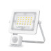 LED прожектор VIDEX F2e 20W 5000K з датчиком руху та освітленості