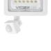 LED прожектор VIDEX F2e 20W 5000K з датчиком руху та освітленості