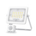 LED прожектор VIDEX F2e 10W 5000K з датчиком руху та освітленості