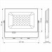 LED прожектор TITANUM TLF506 50W 6000K