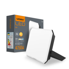 LED прожектор VIDEX F3 50W 5000K 220V Black (VLE-F3-0505)