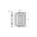 Світлодіодний EUROLAMP LED SMD Прожектор чорний з радіатором 30W 6500K