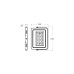 Світлодіодний EUROLAMP LED SMD Прожектор чорний з радіатором 100W 6500K