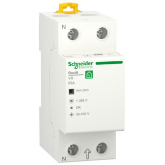 Реле напруги 1P+N 63A, Resi9 Schneider Electric R9A12663