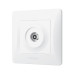 Розетка TV одинарна телевізійна біла VIDEX BINERA