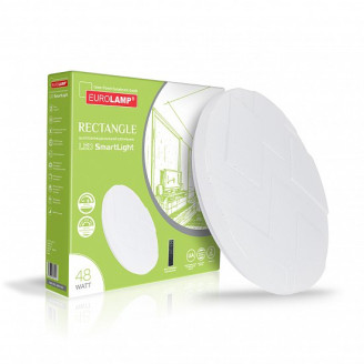 LED Світильник EUROLAMP з пультом керування Rectangle 48W 3000K-6500K