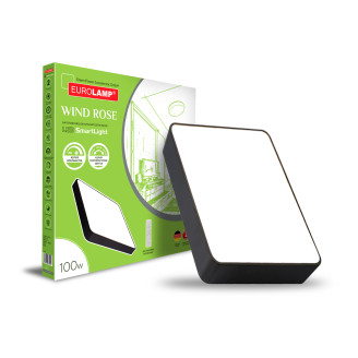 LED Світильник з пультом керування Wind Rose 100W-3000-6500K EUROLAMP