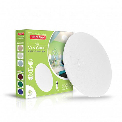 LED Світильник з пультом керування Van Gogh RGB 48W-3000-6500K EUROLAMP