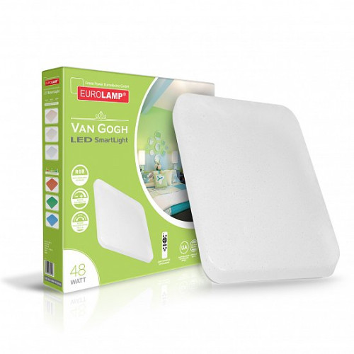 LED Світильник з пультом керування Van Gogh RGB 48W-3000-6500K EUROLAMP