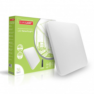 LED Світильник з пультом керування 36W-3000-6500K EUROLAMP