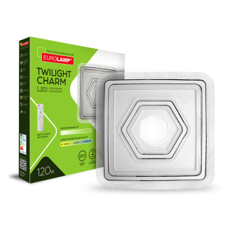 LED Світильник з пультом керування Twilight Charm 120W-3000-6500K EUROLAMP