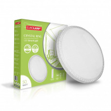 LED Світильник з пультом керування Crystal Ring 50W-3000K-6500K EUROLAMP