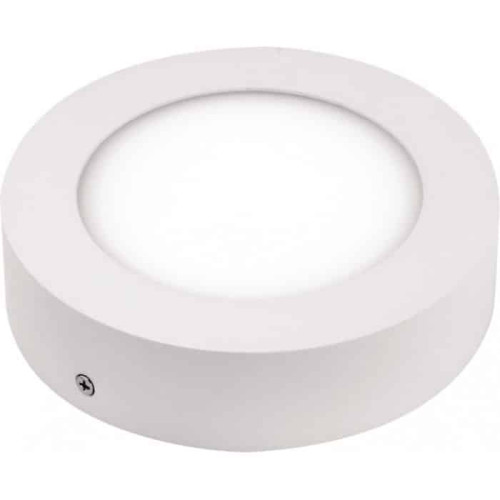 Світильник накладний LED 12W 4200K 840Lm 165-260V d-160мм чорний кругл. CAROLINE-12