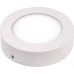 Світильник накладний LED 12W 4200K 840Lm 165-260V d-160мм чорний кругл. CAROLINE-12