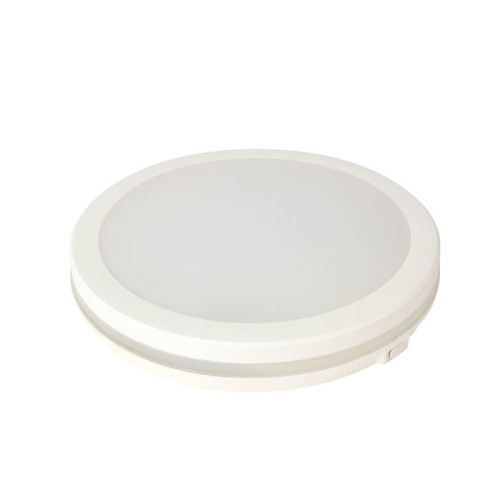 Світильник накладний LED 30W 6400K 2700Lm 170-265V d-300*h55мм ІР65 чорний кругл./1/10 SCARLETT-30