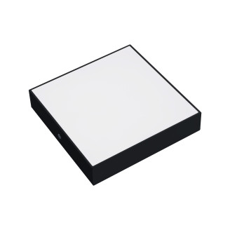 Світильник накладний LED 24W 6400K 2160Lm 100-265V 170*h38мм ЧОРНИЙ квадр./1/40 SOFIA/S-24