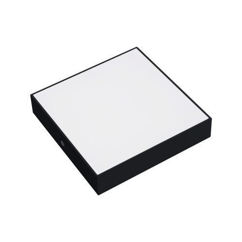 Світильник накладний LED 24W 6400K 2160Lm 100-265V 170*h38мм ЧОРНИЙ квадр./1/40 SOFIA/S-24