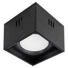Світильник накладний LED 15W 4200K 1050Lm 185-264V 182мм h-120мм чорний квадратн. SANDRA-SQ15