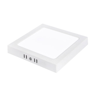 Світильник накладний LED 18W 3CCT 1660Lm 160-265V 173*h32мм ІР20 білий квадрат/1/40 SELENA-18 3CCT