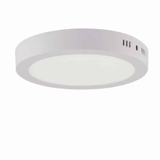 Світильник накладний LED 18W 4200K 1300Lm 165-260V d-210мм білий кругл. CAROLINE-18