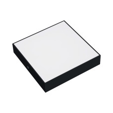 Світильник накладний LED 48W 6400K 4320Lm 100-265V 300*h38мм чорний квадр./1/20 SOFIA/S-48