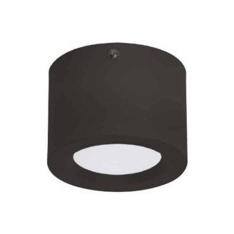 Світильник накладний LED 5W 4200K 350Lm 185-264V d-105мм h-75мм чорний кругл. SANDRA-5