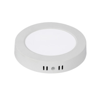 Світильник накладний LED 18W 3CCT 1660Lm 160-265V d-173*h32мм ІР20 білий кругл./1/40 MILENA-18 3CCT