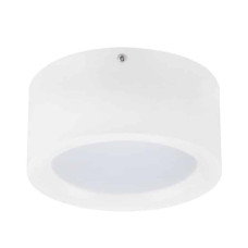 Світильник накладний LED 15W 4200K 1050Lm 185-264V d-180мм h-75мм білий кругл. SANDRA-15