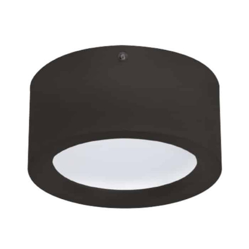 Світильник накладний LED 15W 4200K 1050Lm 185-264V d-180мм h-75мм чорний кругл. SANDRA-15
