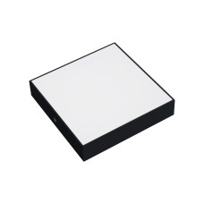 Світильник накладний LED 18W 6400K 1620Lm 100-265V 120*h38мм ЧОРНИЙ квадр./1/100 SOFIA/S-18