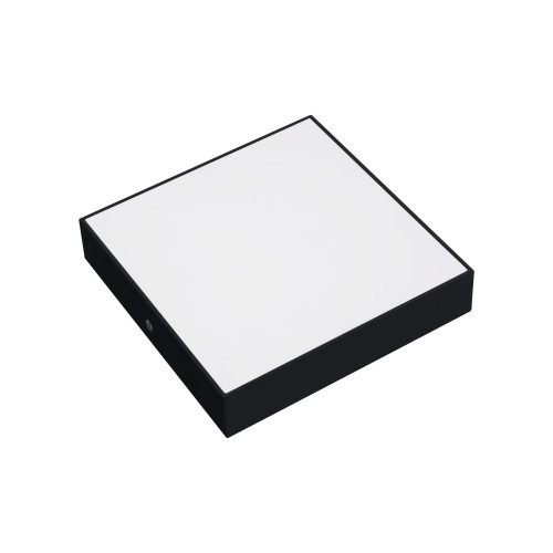 Світильник накладний LED 18W 6400K 1620Lm 100-265V 120*h38мм ЧОРНИЙ квадр./1/100 SOFIA/S-18