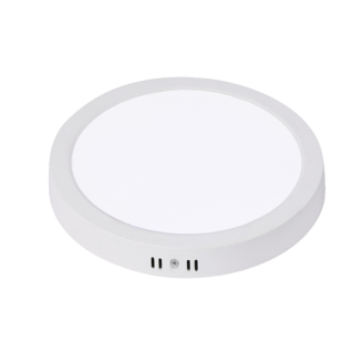 Світильник накладний LED 36W 3CCT 3600Lm 160-265V d-290*h32мм ІР20 білий кругл./1/20 MILENA-36 3CCT