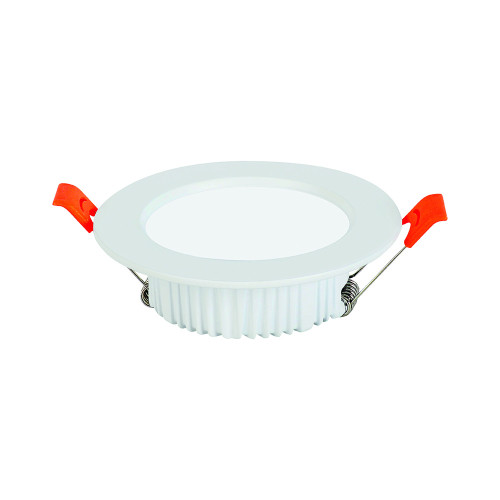 Світильник вбудований LED 8W 3CCT 600Lm 200-265V d-98мм ЧОРНИЙ кругл./1/100 ALEXA-8 3CCT