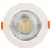 Світильник вбудований LED 9W 6400K 806Lm 100-240V d-105мм білий кругл. NORA-9