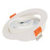 Світильник вбудований LED 9W 6400K 806Lm 100-240V d-105мм білий кругл. NORA-9