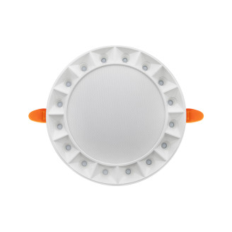 Світильник вбудований LED 5W 3000K-6500К 298Lm 165-265V d-100мм білий кругл.з рух кріп./1/50 HARLEY-5