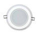 Світильник вбудований LED 12W 6400K 744Lm 165-260V d-160мм білий кругл. CLARA-12
