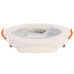 Світильник вбудований LED 12W 6400K 1041Lm 100-240V d-125мм білий кругл. NORA-12