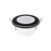 Світильник вбудований LED 5W 4200K 350Lm 170-265V d-82мм чорний кругл./1/50 PARKER-5