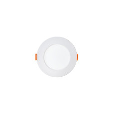 Світильник вбудований LED 6W 3CCT 510Lm 160-265V d-108мм h27мм білий кругл./1/100 ALEXIS-6 3CCT