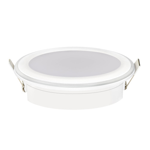 Світильник вбудований LED 12W 4200K 1000Lm 170-265V d-148мм чорний кругл./1/20 PARKER-12